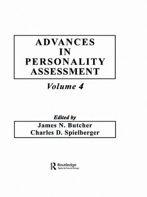 cover image of Advances in Personality Assessment